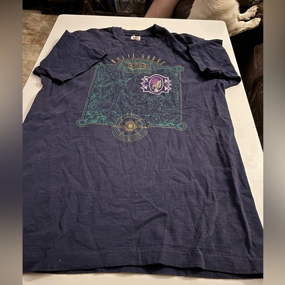 VTG Single Stitch Royal Gorge Graphic Tee 1996 size large Made in USA